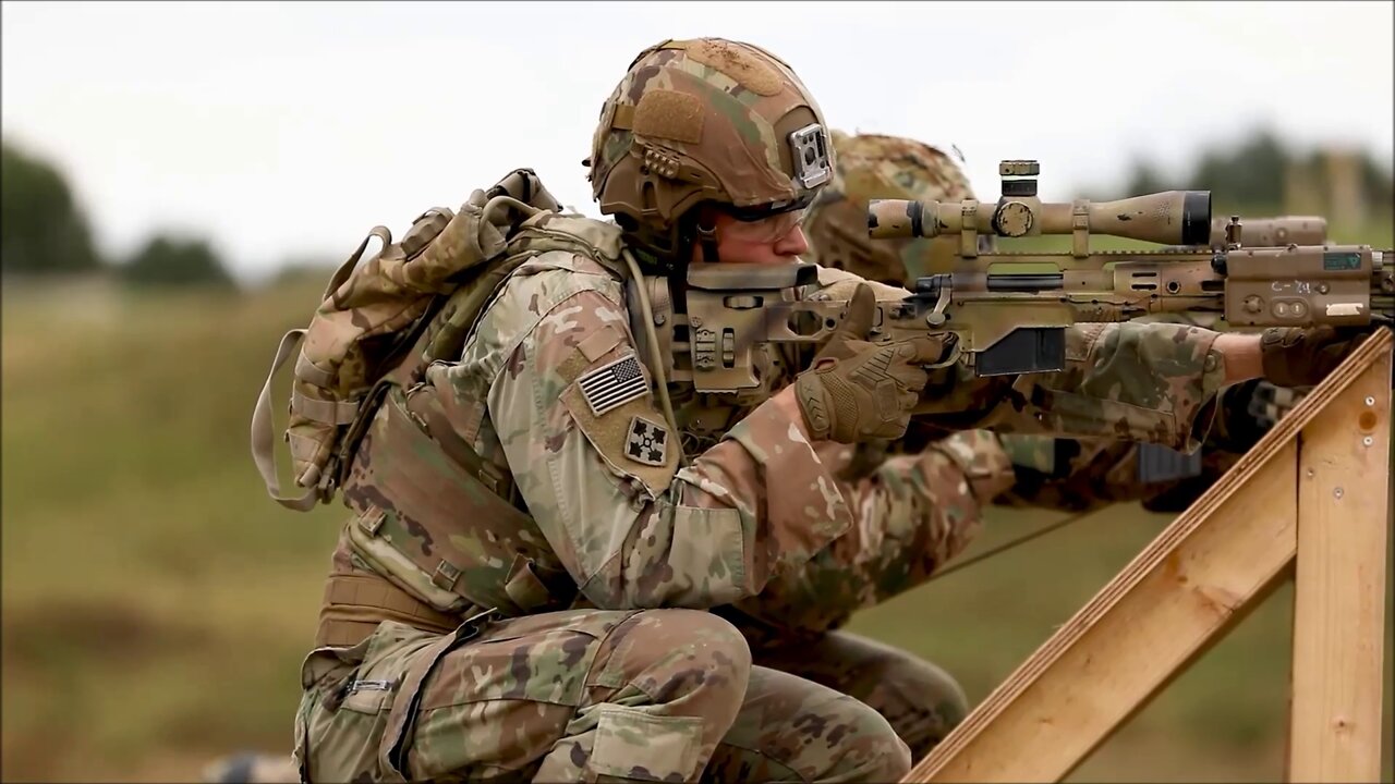 U.S. Army Snipers Conduct a Table VI Sniper Qualification at Drawsko Pomorskie, Poland