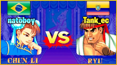 Street Fighter II': Champion Edition (natoboy Vs. Tank_ec) [Brazil Vs. Ecuador]