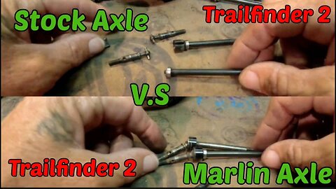 RC Stock Axle vs Marlin Axle