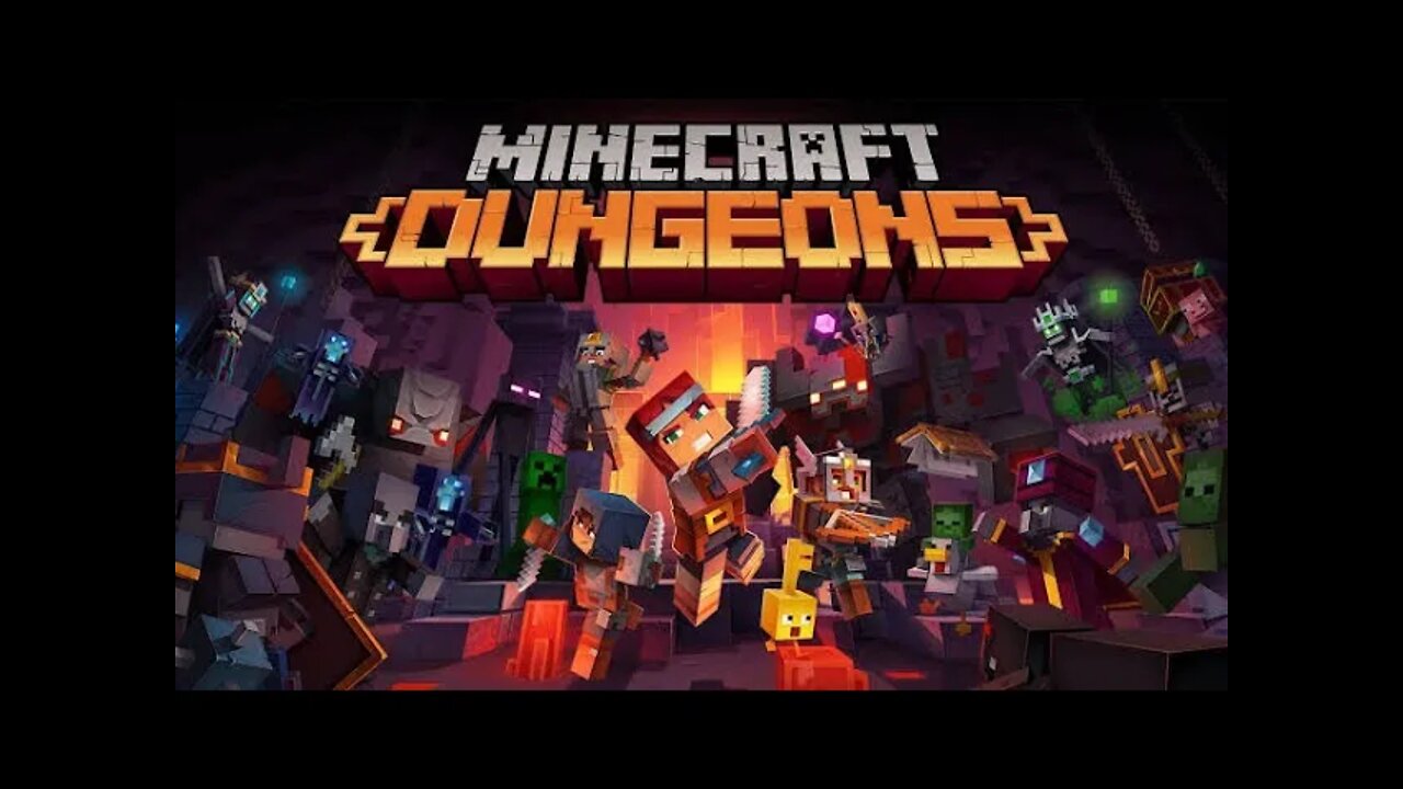 Jogando MINECRAFT DUNGEONS no Xbox Series S - O Diablo para todas as idades 1080p 60Fps (Gamepass)