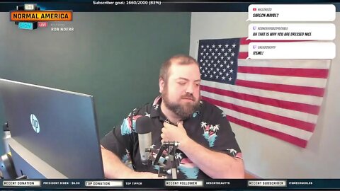 Normal America: NON TWITCH STREAM w Destiny tonight at 9pm et 5-23-22