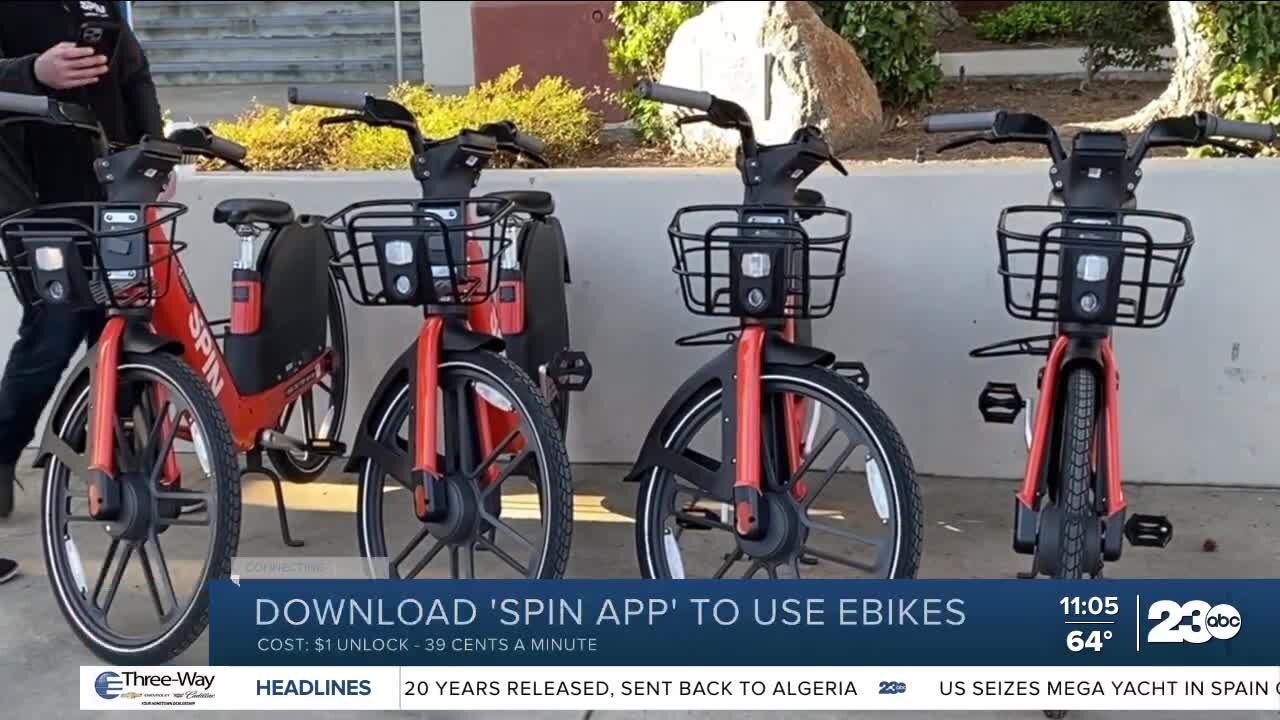 SPIN deploys 125 ebikes in Bakersfield