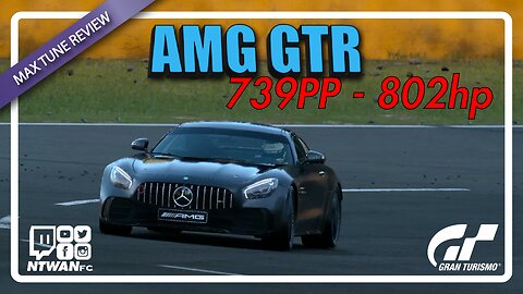 Gran Turismo 7 | Max Tune Review | Trial Mountain Circuit | Mercedes-Benz AMG GTR