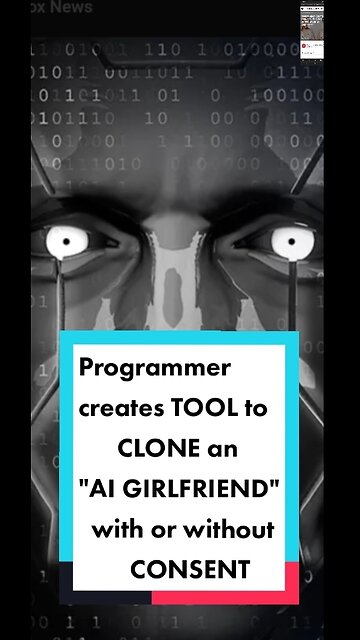 Programmer creates open-source TOOL to CLONE ANYONE as an "AI Girlfriend" With or without CONSENT