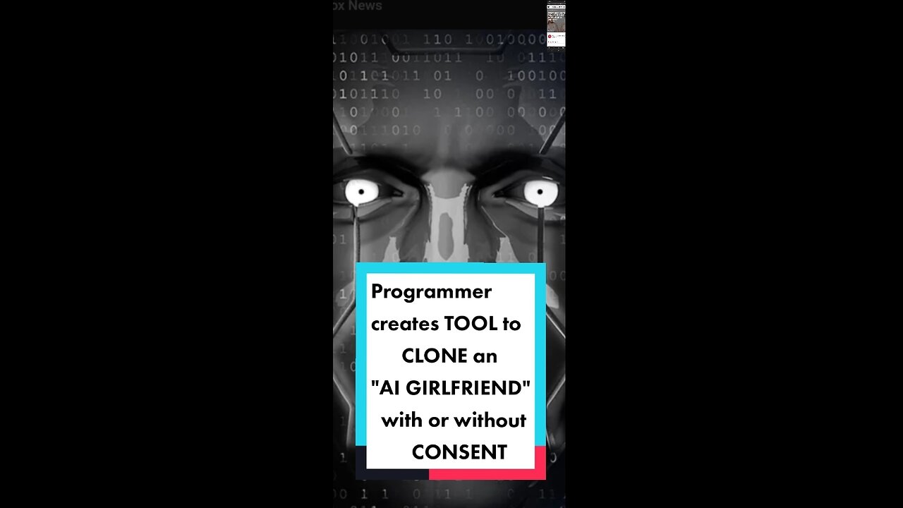 Programmer creates open-source TOOL to CLONE ANYONE as an "AI Girlfriend" With or without CONSENT