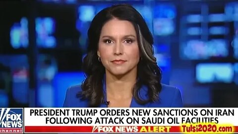 Tulsi Gabbard "The Saudis Are Directly Supporting The Very Terrorist Group That Attacked Us On 9/11"