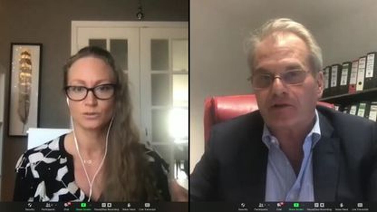 Lawyer Reiner Fullmich with Trauma Recovery Expert Merideth Miller - 11/12/21