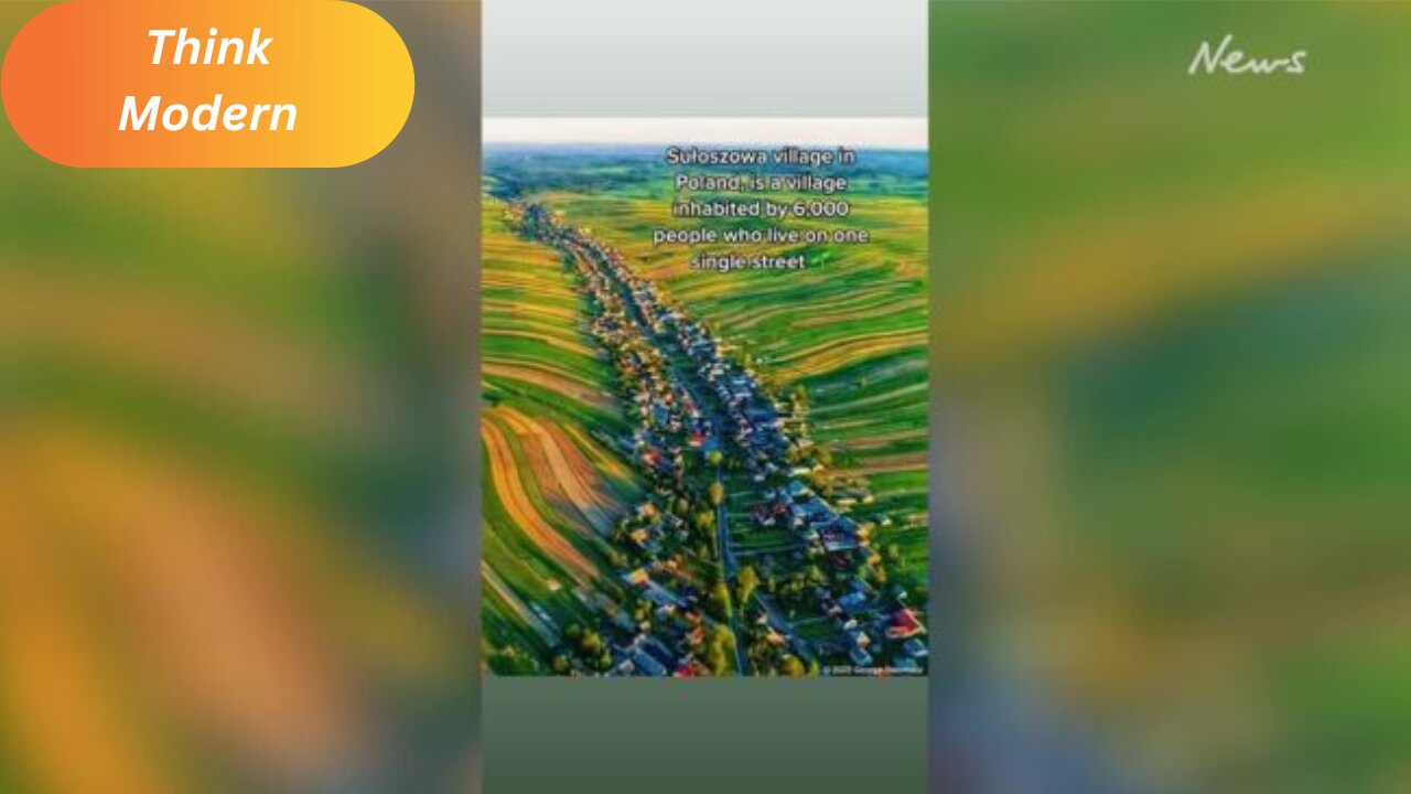 Town in Poland Goes Viral For Having Unique Layout