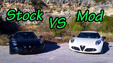 Modified vs Stock | Alfa 4C