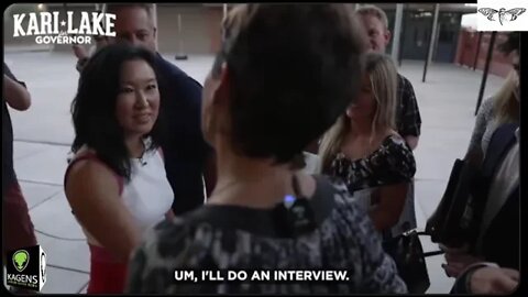 WATCH what happens when CNN reporter ambushes Kari Lake outside of an event.