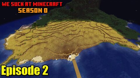 Our Comically Large Wheat Farm | WeSuckAtMinecraft Season 0 Ep 2