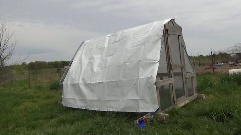 Preparing the Chicken Tractor for the New Season