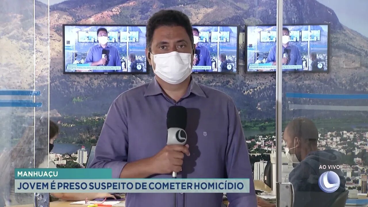 Manhuaçu: jovem é preso suspeito de cometer homicídio
