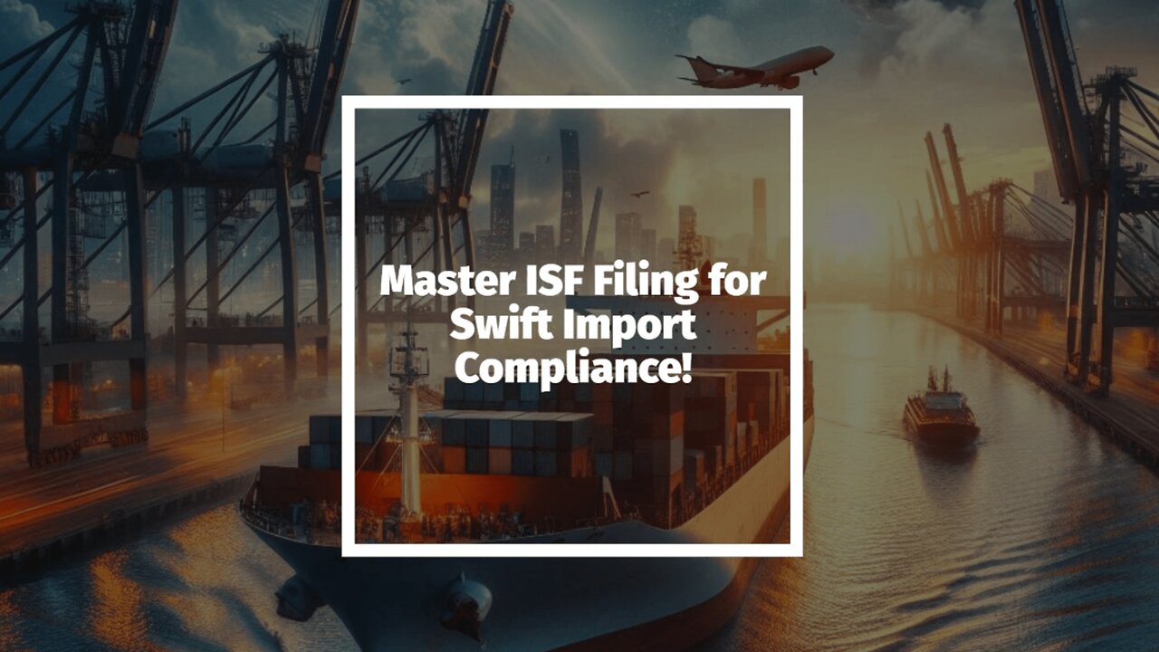 Unlocking Efficiency: Navigating the ISF Process for Express Consignments