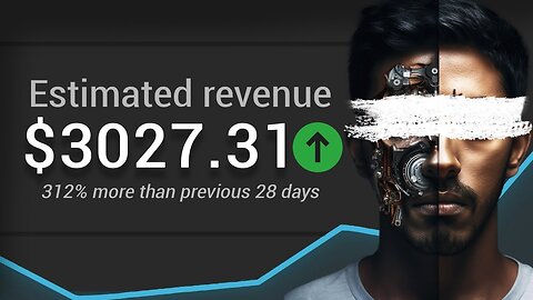 I made $3000 with a faceless YouTube channel ONLY using AI