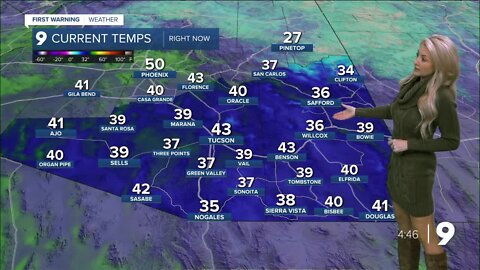 A chilly start to this Veterans Day