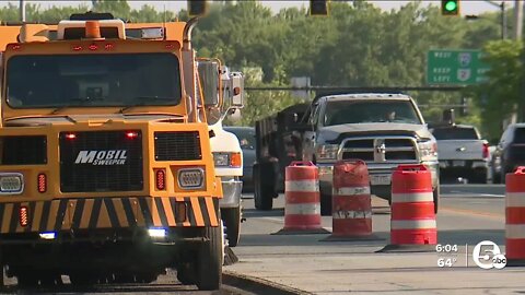 Construction underway along busy Crocker Road in Westlake for next 30 days