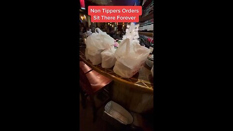 Non Tippers Orders