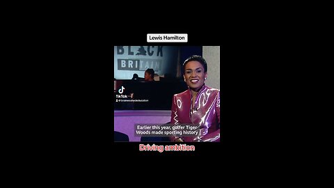 Lewis Hamilton ambition since he was a child