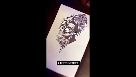 Portrait tattoo