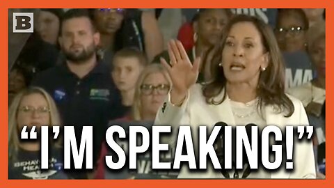 She Mad! Kamala Snaps at Pro-Palestinian Hecklers, Tries to Stare Them Down