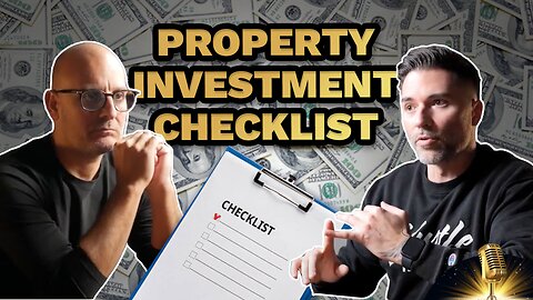 THE Ultimate Property Investment Checklist (YOU DON'T WANT TO MISS!)