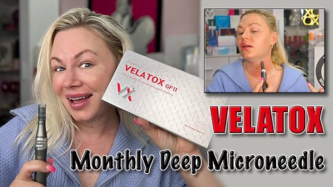 Velatox Monthly Deep Microneedle at Home, Heal Aging skin FAST! AceCosm.com code Jessica10 Saves