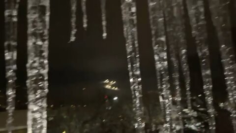 large icicles