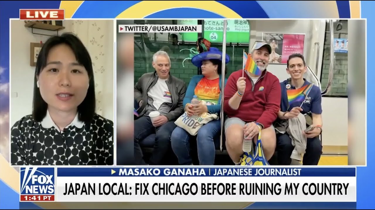 #394 FOX&Friendsニュース出演5/2 ラーム・エマニュエル、「LGBTQイデオロギー」を押し付けたとして日本で反発を受ける 日本語字幕