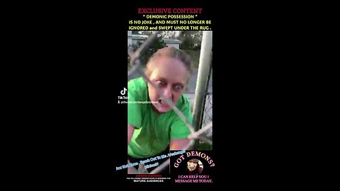 This is one case of how " Demonic Possession" looks like ! Please no that each case is different ...