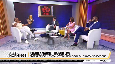 'I Am Not On The Left!' CBS' Tony Dokoupil Shrieks When Called Out By Charlamagne Tha God