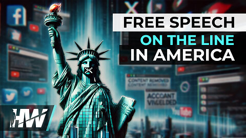 FREE SPEECH ON THE LINE IN AMERICA