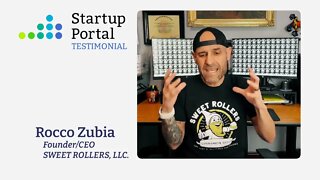 Startup Portal Testimonial - Rocco from Sweet Rollers