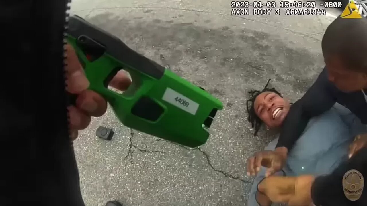 A cousin of the BLM co-founder died hours after he was repeatedly tasered by LA police