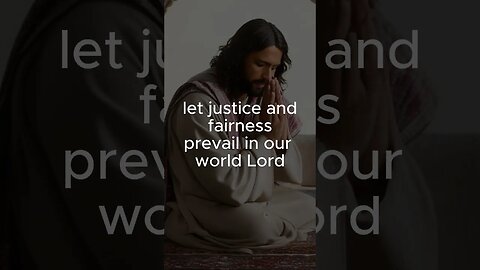 A prayer for a reasonable justice in this world