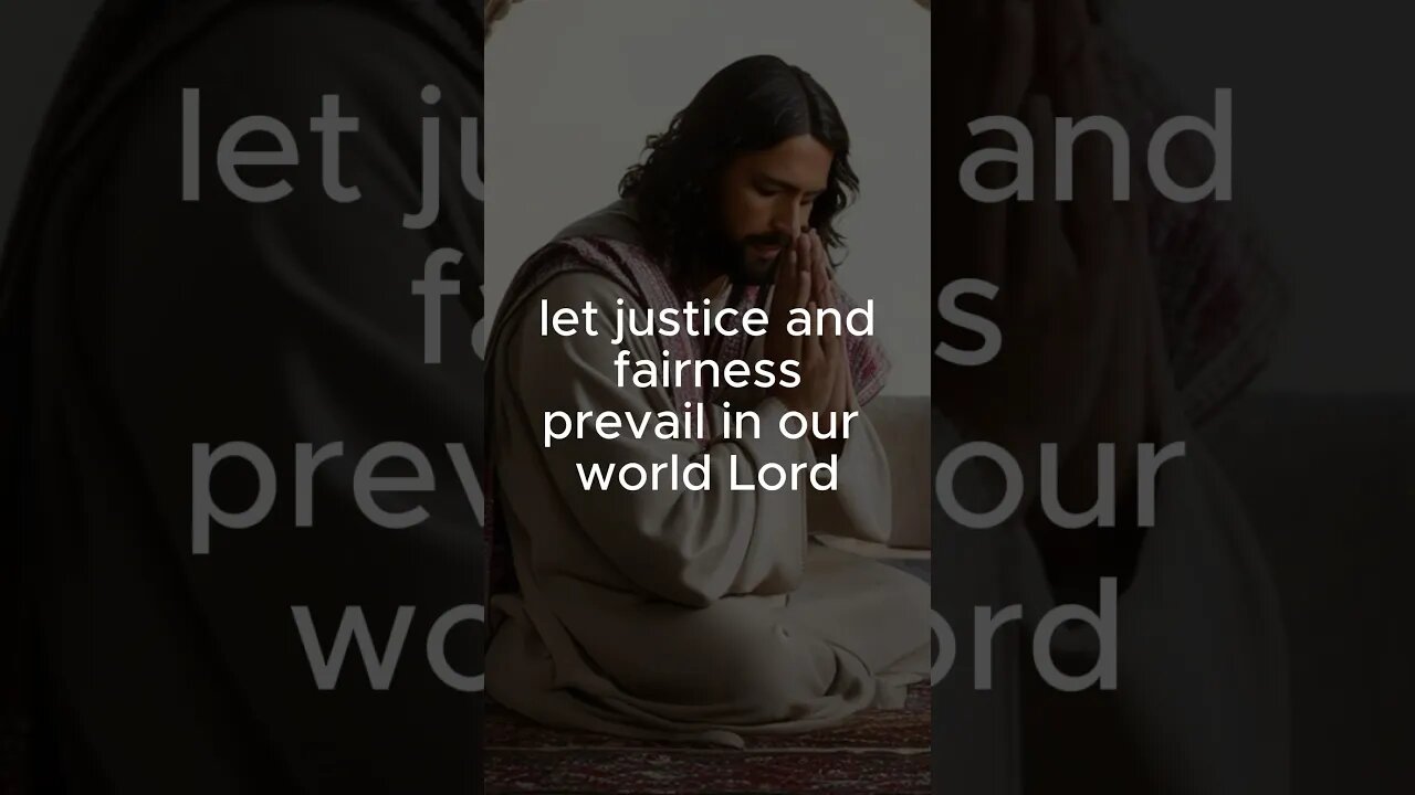 A prayer for a reasonable justice in this world