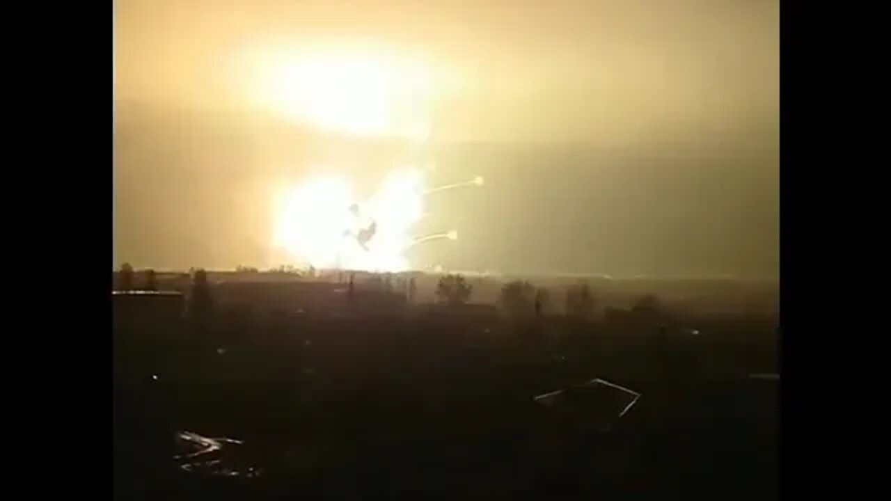 Ukraine War - Big explosion in Kharkiv