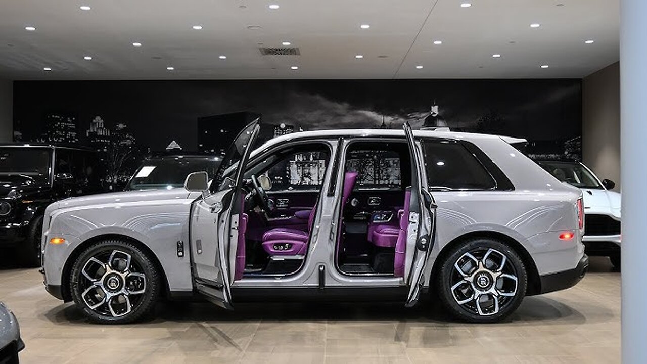 2023 Rolls-Royce Black Badge Cullinan Purple - Walkaround