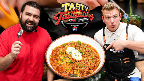 Cooking Up the BEST Chili Recipe for Football Season | Pepsi Tasty Tailgating Ep. 4