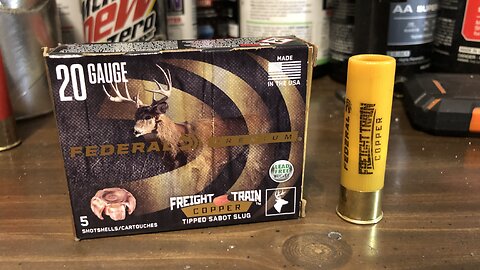 Federal 20 Gauge 3” Freight Train Copper Sabot Slug - Breakdown