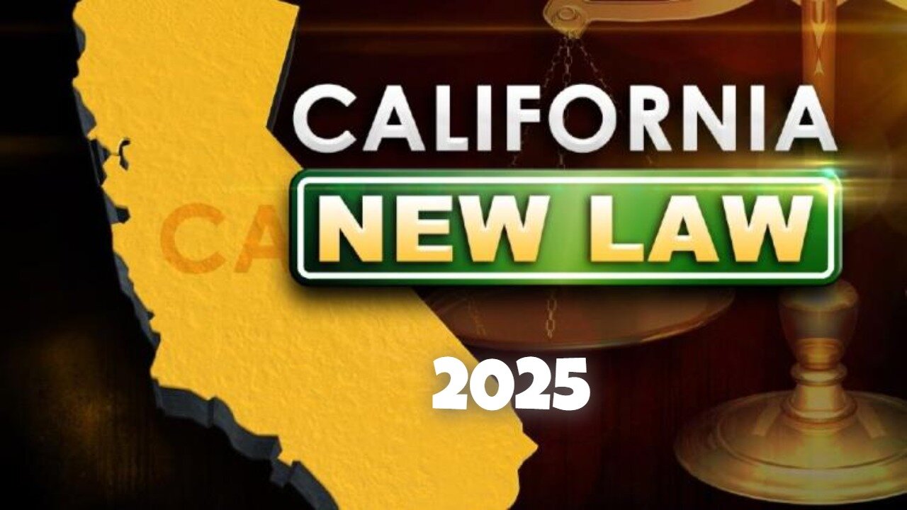 NEW CALIFORNIA LAWS FOR 2025