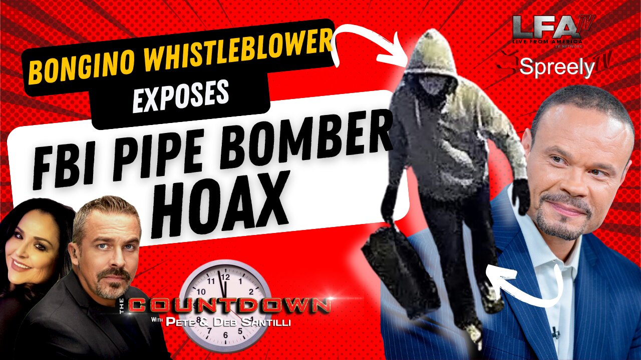 BONGINO WHISTLEBLOWER EXPOSES FBI PIPE BOMBER HOAX [The Pete Santilli Show #4210-8AM]