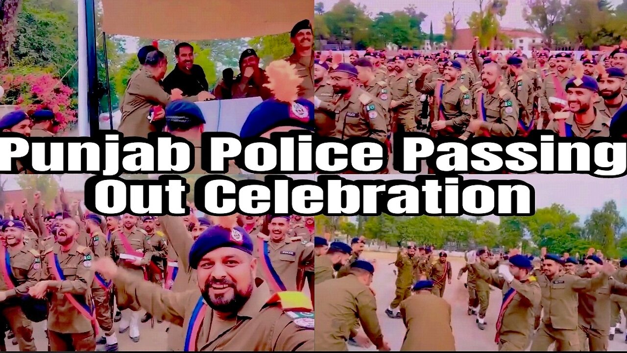 Punjab police after pass out Celebration 2023