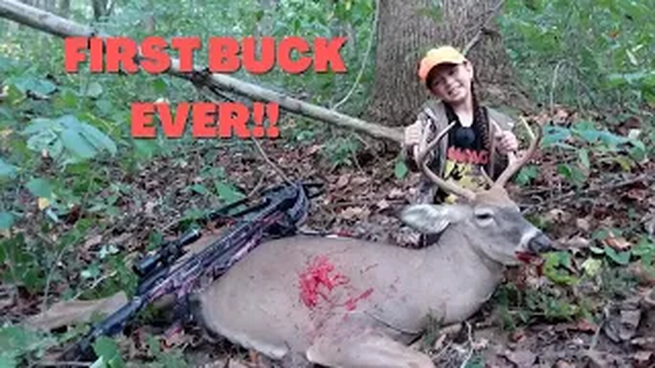 Lily's first buck