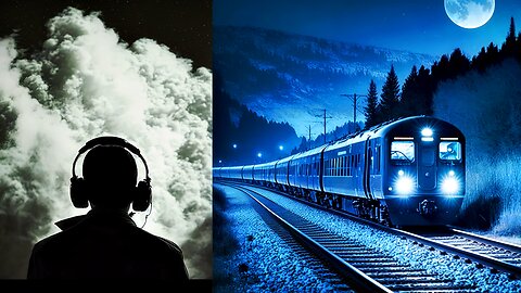 Rhythmic Calming Train Sounds - Sleep Sounds - BLACK SCREEN - Fall Asleep Fast - Restful Sleep