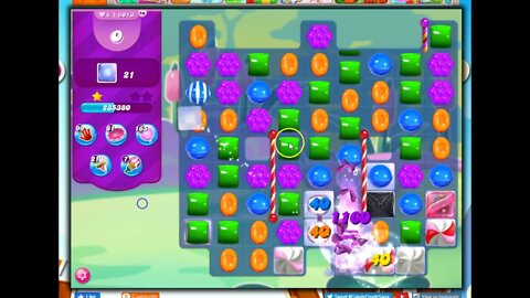 Candy Crush Level 6013 Talkthrough, 24 Moves 0 Boosters