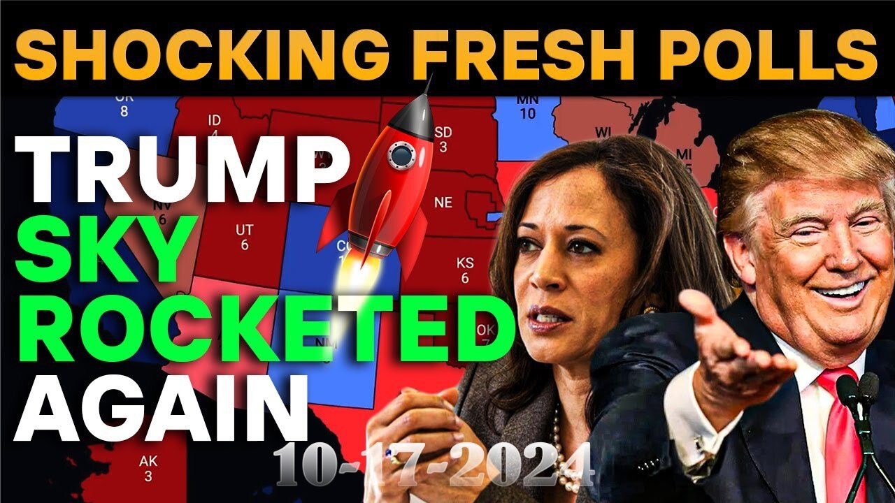 Trump's Chances SKYROCKET 20% at the PERFECT Time! Shocking 2024 Election Prediction"!!