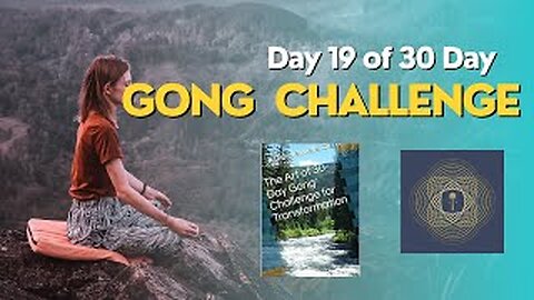 Harmonizing Celestial Waves: Gong Bath on Day 19