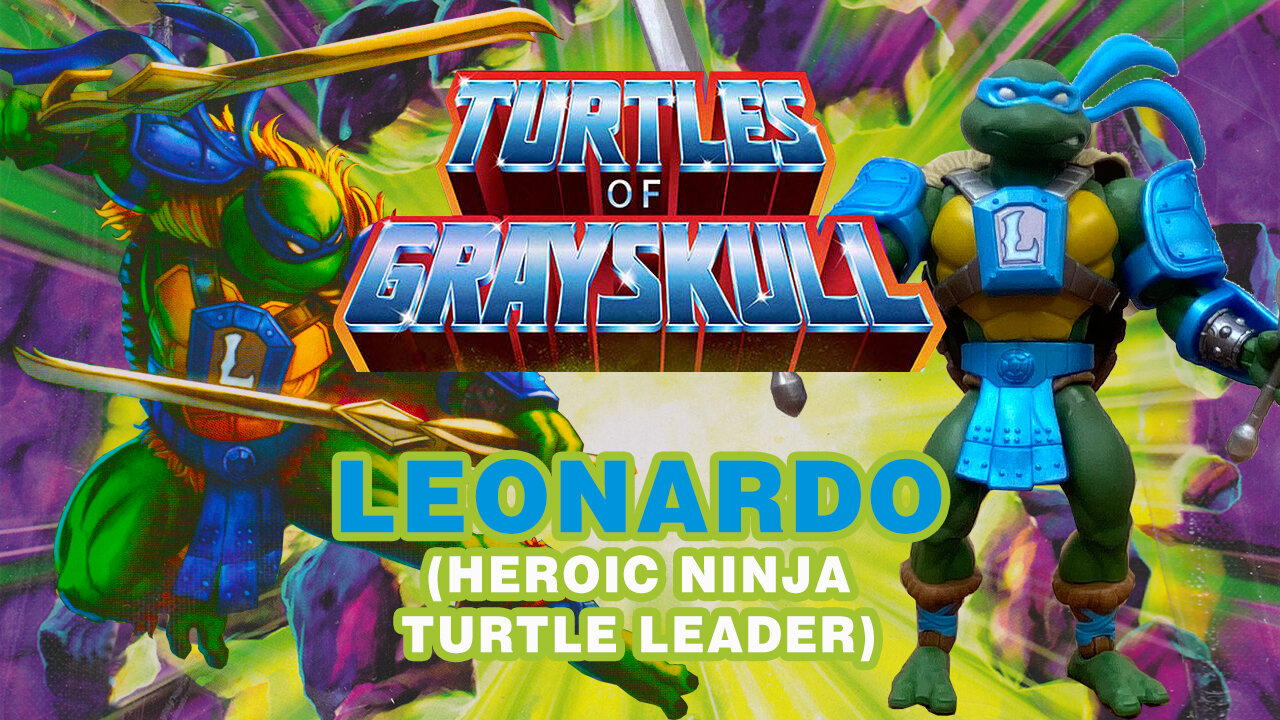 Leonardo - Turtles of Grayskull - Review & Unboxing