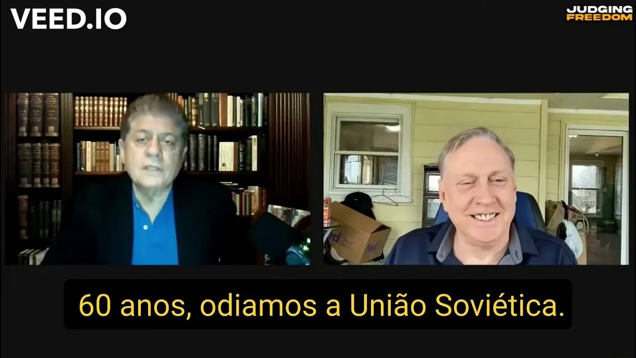 "È tudo sobre os doadores" Col Douglas Macgregor com o juiz Andrew Napolitano.